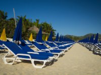 Row after row of chairs await the throngs! A little too congested for my liking.